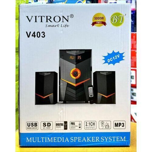 product_image_name-Vitron- V403 2.1CH 5000W (PMPO) Multimedia Bluetooth Subwoofer Home Audio System, AC/DC Input with Remote Control-4