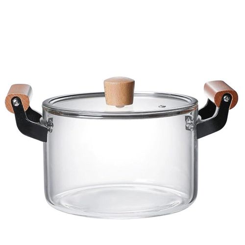 product_image_name-Generic-2 wooden handle High Boron Heavy  borosilicate Glass cookware-2