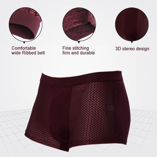 Men's Sexy Underwear Comfortable Breathable Fine Mesh Transparent