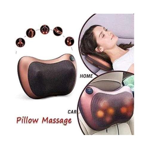 Generic Heat Massage Pillow Deep Kneading Massager Best Price