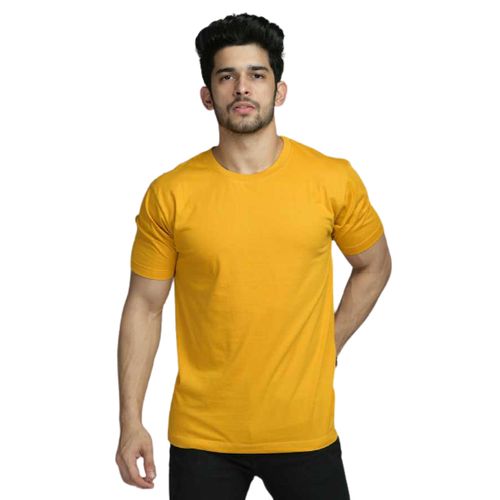 mustard yellow mens t shirt
