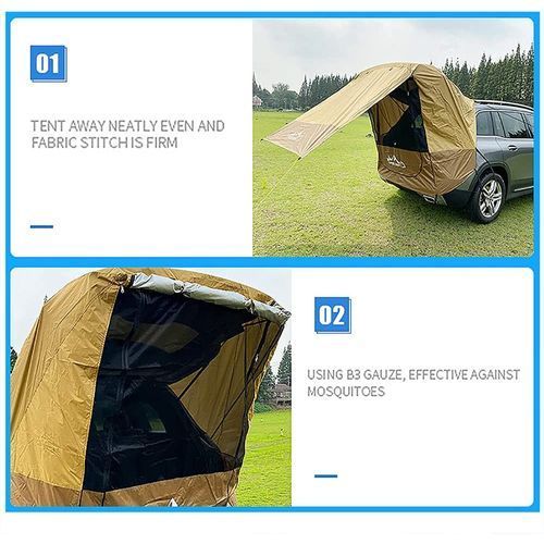Generic Universal Tailgate Tent/ Retractable Car Rear Tent @ Best Price  Online
