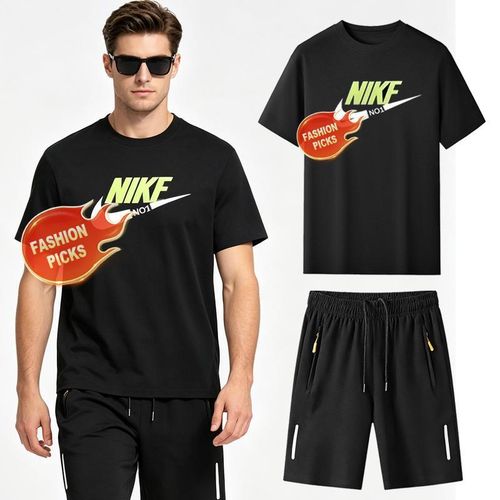 Fashion Men's 2 Piece Casual Sportswear Set - Short Sleeve