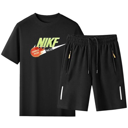 Fashion Men's 2 Piece Casual Sportswear Set - Short Sleeve