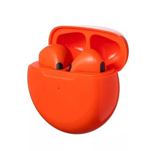 product_image_name-Generic-Pro6 Wireless Headset Bluetooth Earphones Earbuds Hi-fi Orange-1