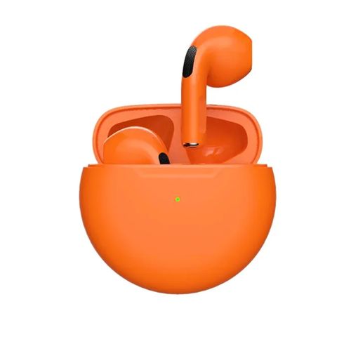product_image_name-Generic-Pro6 Wireless Headset Bluetooth Earphones Earbuds Hi-fi Orange-2