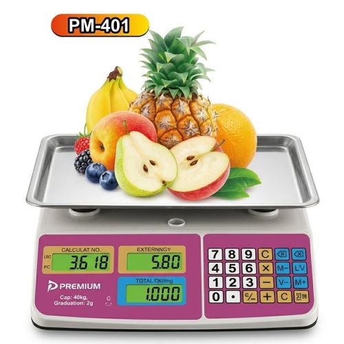 product_image_name-Generic-High Precision 40KG Digital Computing Weighing Scale – Price Calculating Scale Without Arm – Heavy Duty-1