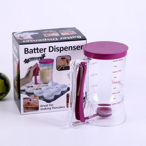 product_image_name-Generic-Batter dispense, Easy Pour Batter Dispenser - Measuring Pitcher for Pancakes, Cupcakes & Waffles,Pancake Batter Dispenser,Cupcake Batter Pourer,Waffle Batter Dispenser.-2