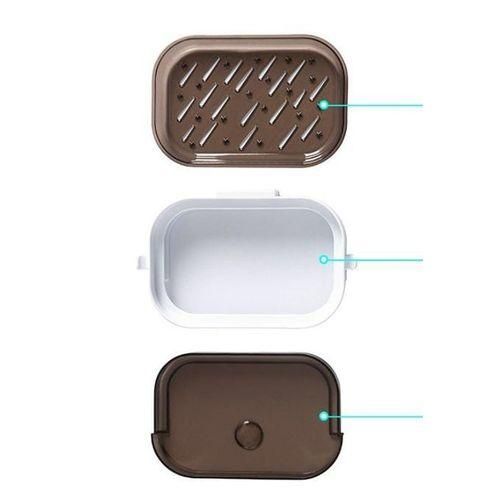 product_image_name-Generic-Soap Dish Holder With Drainage Drawer Box-7