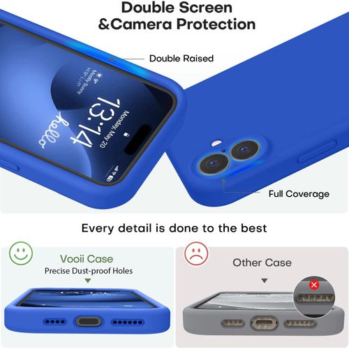 product_image_name-Generic-Soft Silicone Slim Fit Cover Anti-Scratch Shockproof Case for Apple iPhone 17 - Blue-2