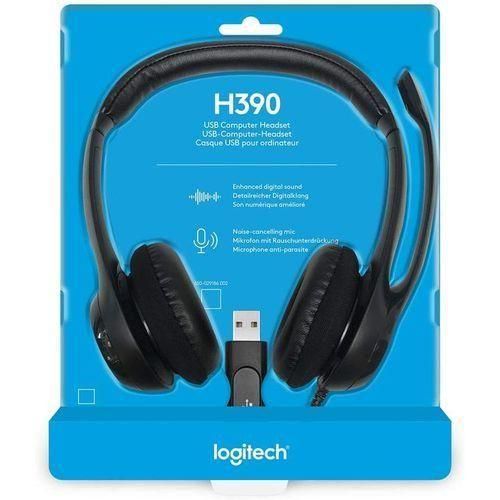 product_image_name-Logitech-H390 USB Headset With Noise Canceling Microphone CALLS USB Type-A Interface Noise-Cancelling Microphone-3