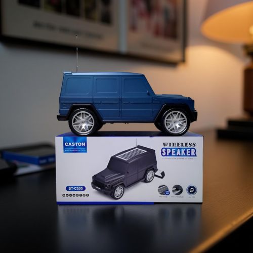 product_image_name-Caston-Bluetooth Speaker- Car Shaped Portable Bluetooth Wireless Speaker Supports BT/USB/TF Card/Aux/FMwith Solar Charging-1