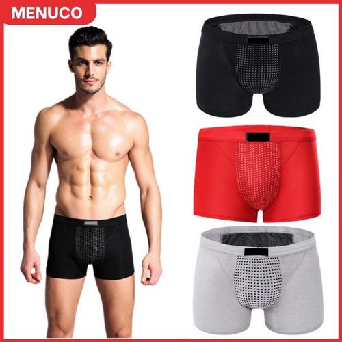 2024 Y9K Sexy Underwear Men's Boxer Big Underwear Bag Leather Men's Briefs  Briefs 3PC Men's underwear Softest Mens Underwear (Multicolor, XXL) :  : Fashion