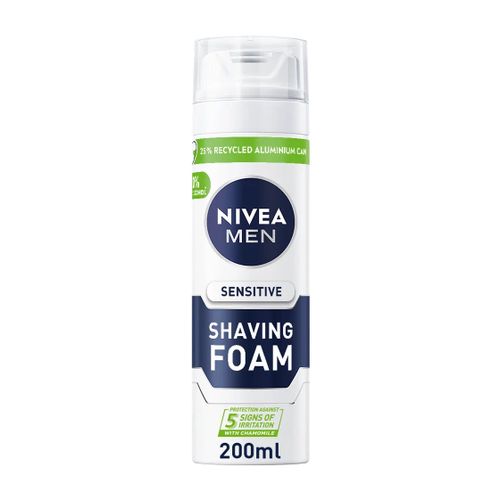 product_image_name-NIVEA MEN- Sensitive Shaving Foam Instant Protection – 200ml-1