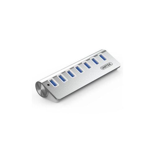 product_image_name-Generic-USB HUB 7 PORT Aluminium - Silver-2