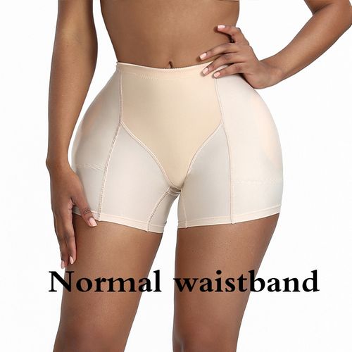 Fashion Women Lifter Removable Padded Hip Enhancer Shapewear High Waist  Thigh Slimmer Seamless Body Shaper Pad S @ Best Price Online