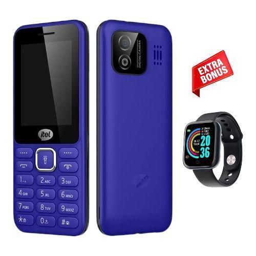 product_image_name-Generic-Itel 5032, 2.4" Display, Ultra Slim, 1000mAh, FM Radio, Type C - Blue-1