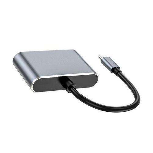 product_image_name-Generic-Multifunctional 4K Type C To HDMI + VGA Adapter-2