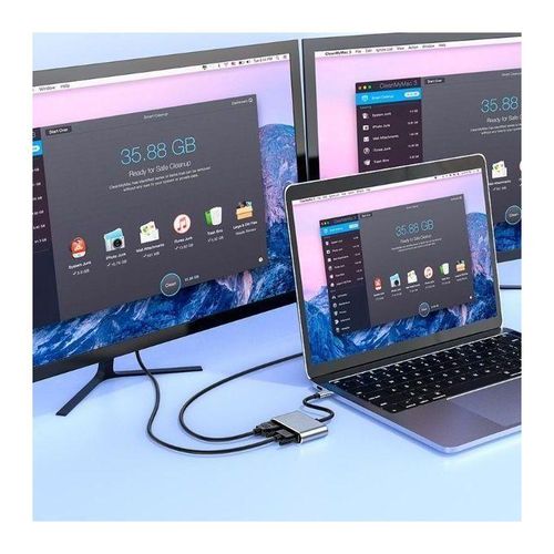 product_image_name-Generic-Multifunctional 4K Type C To HDMI + VGA Adapter-4