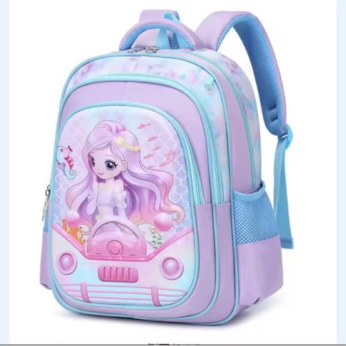 product_image_name-Generic-High-Capacity 3D Cartoon Two-Piece School Backpack Set-3