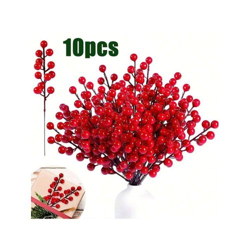 product_image_name-Generic-Artificial Cypress Christmas Tree + FREE 10 BERRIES BRANCHES-4