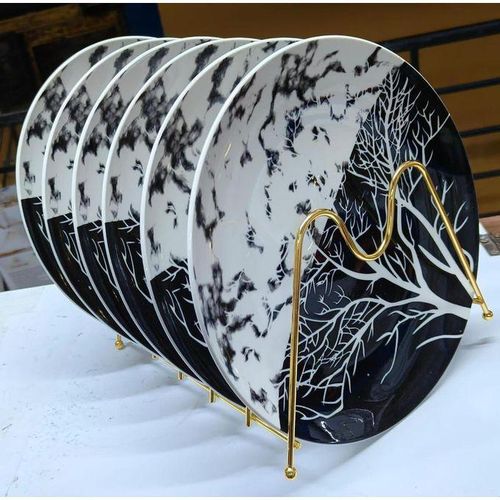 product_image_name-Ceramic- 6 pcs tree plates-1