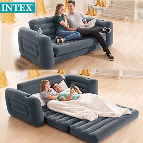Intex SUPER COMFY Sofa Inflatable Sofa Bed 80 X 91 X 26 Queen FREE AIR PUMP Best Price Online Jumia Kenya