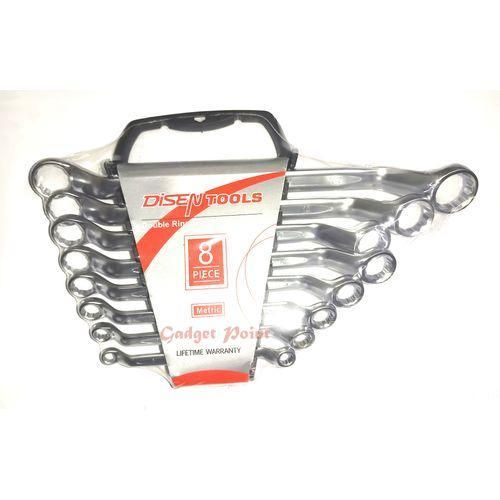 product_image_name-DISEN-8Pc Double Ring Spanner/Wrench Set-1