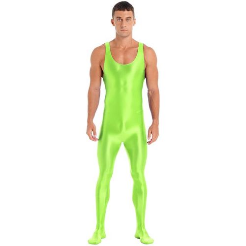 Green skin tight jumpsuit sales