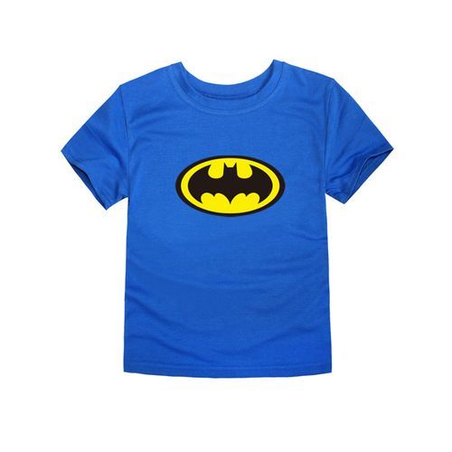 Fashion T Shirts For Boys Girls Batman Cartoon Children Short