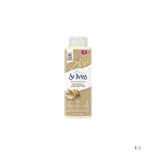 product_image_name-St Ives-Soothing oatmeal & shea butter body wash -1
