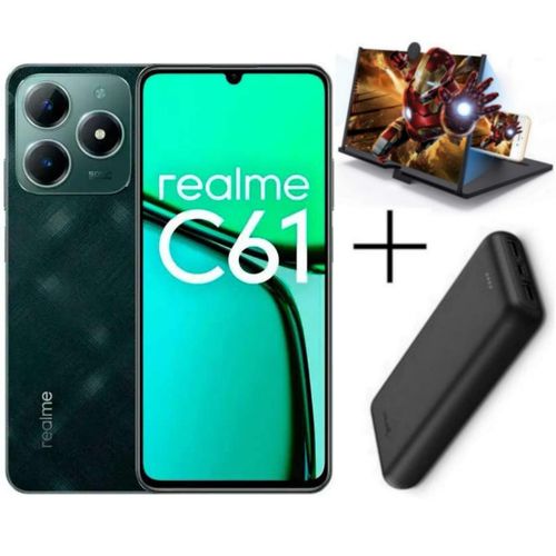 Realme C61, 6.74'', 128GB ROM + 6GB RAM (Dual SIM), 5000mAh