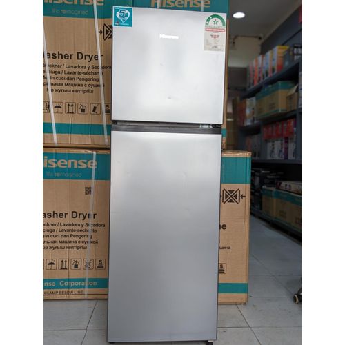 product_image_name-Generic-Hisense 154 Litres Double Door Refrigerator – Top Freezer, Silver Finish, Energy Efficient-1