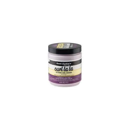 product_image_name-Aunt Jackie'S-Curl Defining Custard Curl Lala-426g For Natural Curls,Coils & Waves Enriched with Shea Butter & Olive Oil-1