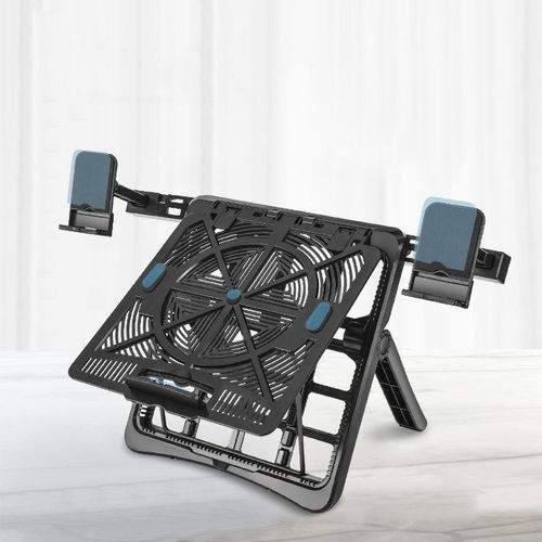 product_image_name-Generic-Black Multifunctional Adjustable Laptop Stand, Portable Foldable Laptop Stand-6
