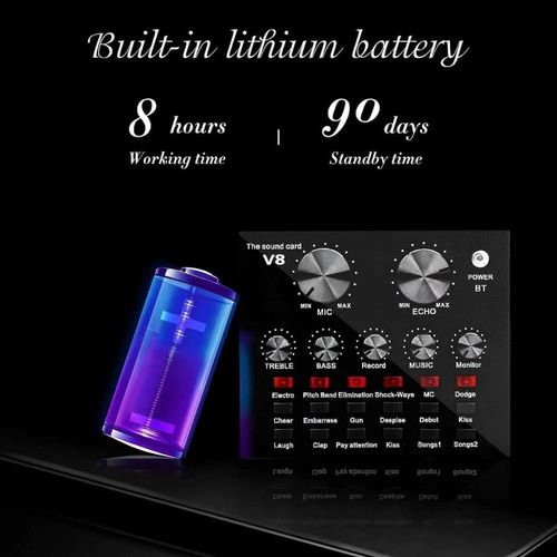 product_image_name-Generic-Mixer Live Streaming Kit With Pro BM800 Condenser Microphone V8 And Arm-2