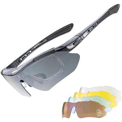 Rockbros Polarized Sports Sunglasses for Men Women Cycling Running