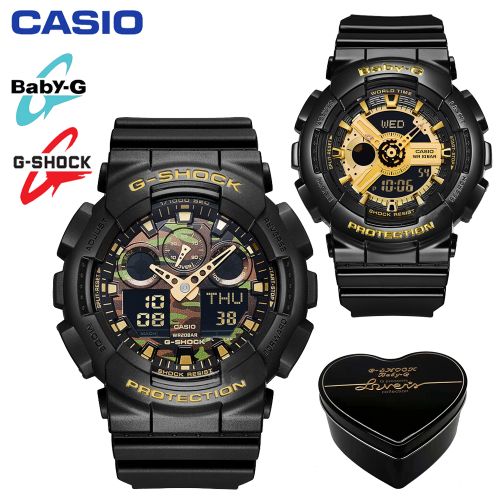 G Shock Couple G Shock Baby G Men Women Sport Couple Watch BA 110 1A GA 100CF 1A9 Best Price Online Jumia Kenya