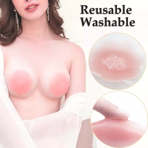 Nipplecovers Silicone Reusable Pasties for Women Skin Breast