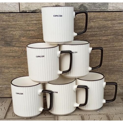 product_image_name-Generic- Set Of  6pc  concise Ceramic Mug-1