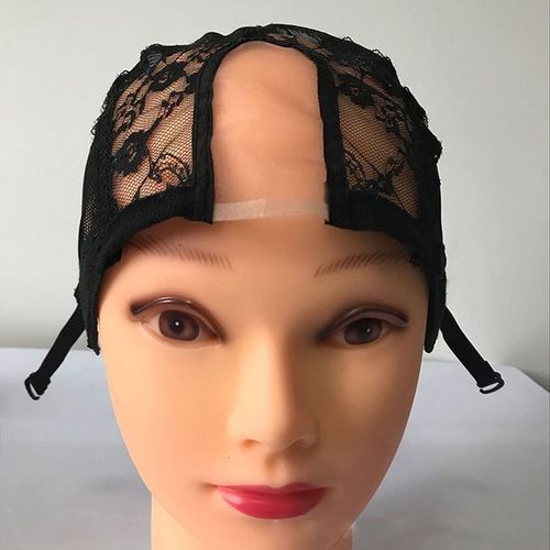 Generic Frontal Lace Wig Cap With Adjustable Straps - Black ...