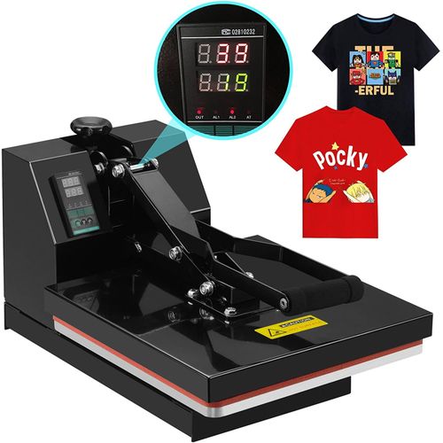 product_image_name-Generic-15" X 15" Digital Heat Press Machine Transfer Sublimation Clamshell For T Shirts-1
