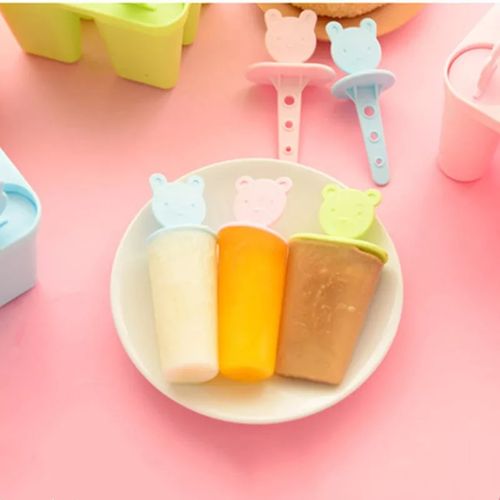 New Product,ice Cream Molds Popsicle Molds 6 Ice Cream Molds Popsicle Molds  Set Ice Mold Ice Cream Diy