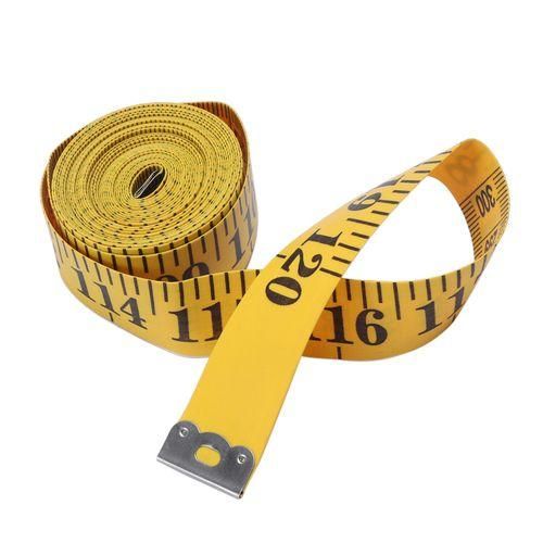 120 Inch (300 cm) Soft Tailor Tape Measure for Sewing - Yellow