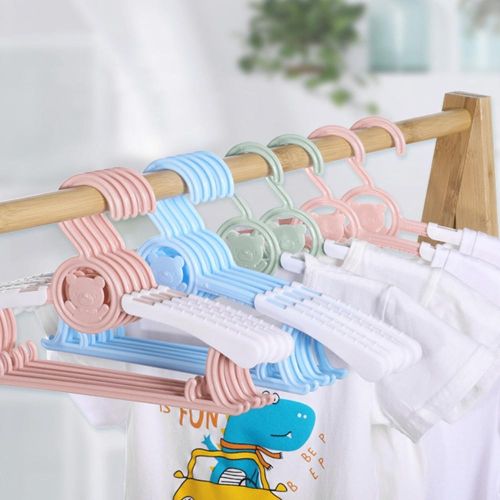 5/30pcs Telescopic Baby Hangers Clothes Organizer Closet Non