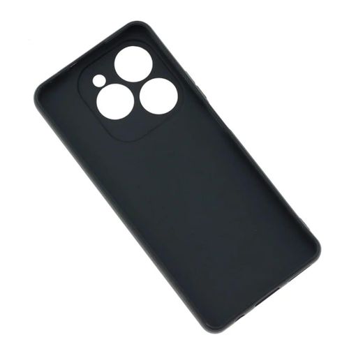 product_image_name-Infinix-Hot 40i Black Soft Silicone Phone Case/ Cover-3