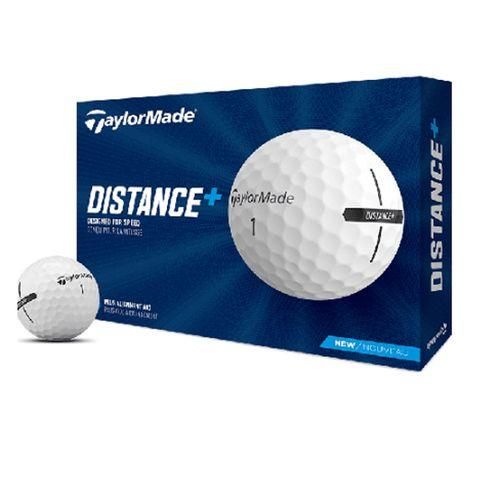 product_image_name-Taylormade-Distance+ White Golf Balls (1 Dozen)-1