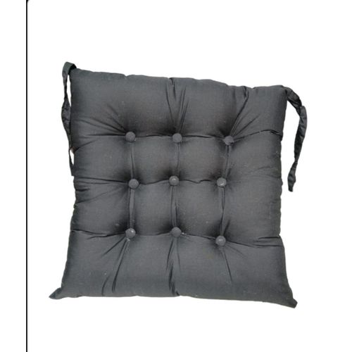 Black velvet seat cushion sales