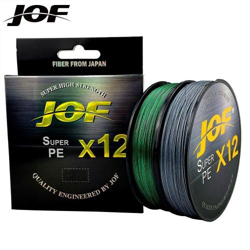 Generic JOF 500M 300M 100M PE Braided Fishing Line 12 Strands Multifilament  Strong Carp Fish Wire 25-92LB @ Best Price Online