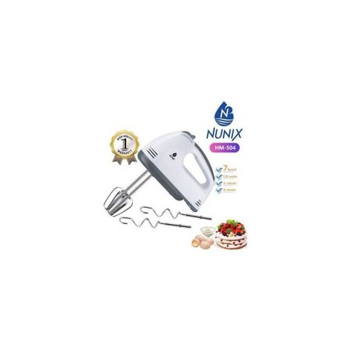 product_image_name-Nunix-7 Speed Electric Hand Cake Baking Mixer, Whisk, Egg Beater-1